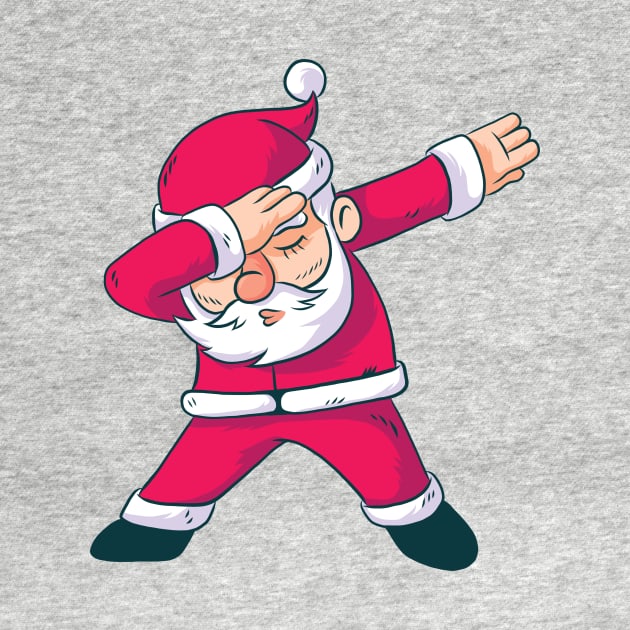 Dabbing Santa Claus by SLAG_Creative